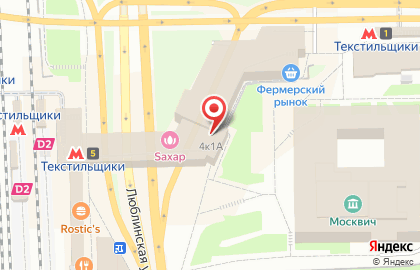 Сервисный центр в Москве на карте