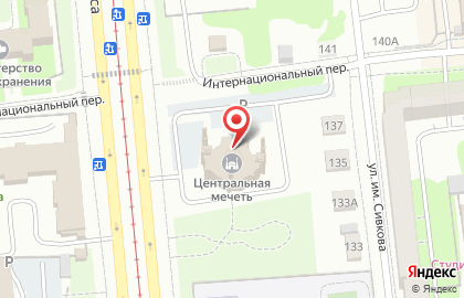 Центральная мечеть г. Ижевска на карте