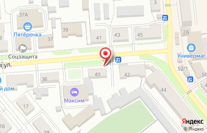 Микрокредитная компания Микроденьги на Октябрьской улице на карте