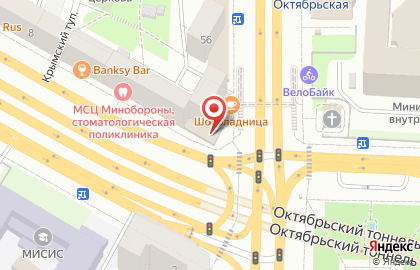 Банкомат Национальный стандарт на Октябрьской на карте