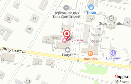БЕТОН-ПРАЙС на улице Энтузиастов на карте