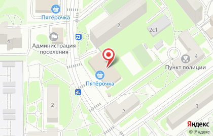 Пятерочка на улице Дзержинского на карте