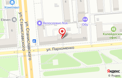 Гвидон на улице Станиславского на карте