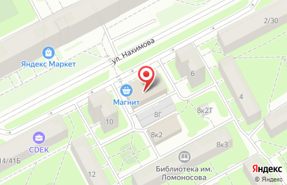Банкетный ресторан Дача на улице Нахимова на карте