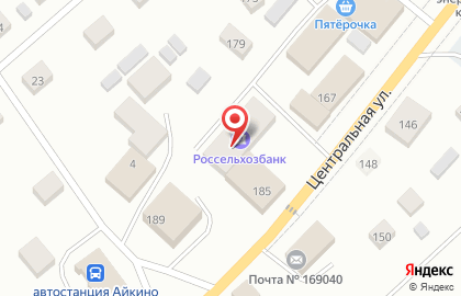 Россельхозбанк в Сыктывкаре на карте