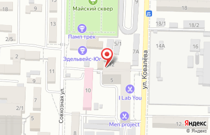 Суворовские бани на Совхозной улице на карте