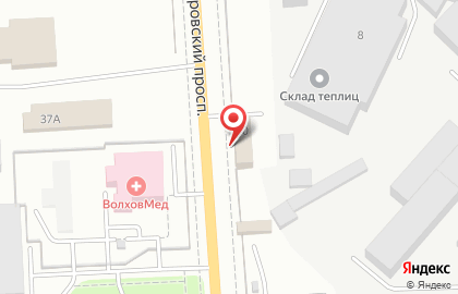 Защита на Кировском проспекте на карте