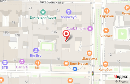Тапас Барслона на проспекте Чернышевского на карте