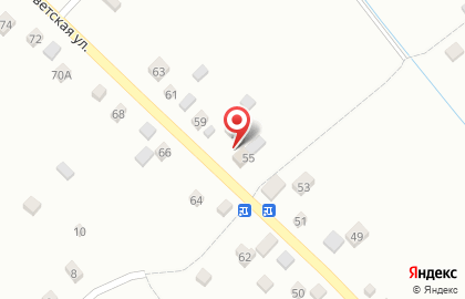 Продуктовый магазин в Улан-Удэ на карте