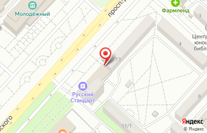 Производственно-ремонтная компания Волна на проспекте Дзержинского на карте