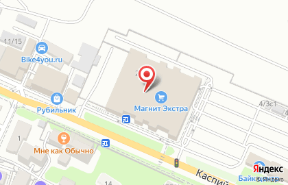 Гипермаркет Магнит Семейный на Приреченской улице на карте