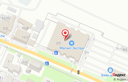 Гипермаркет Магнит Семейный на Приреченской улице на карте