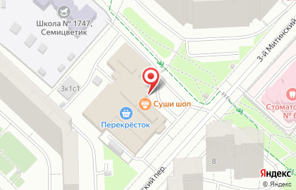 Сеть булочных Каравай СВ на Митино на карте