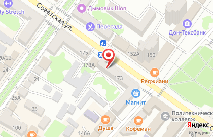 Универсам Европа на карте