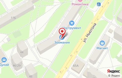 Ветеринарная клиника Зоомания на карте