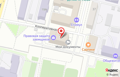 Антей на улице Ленинградской на карте