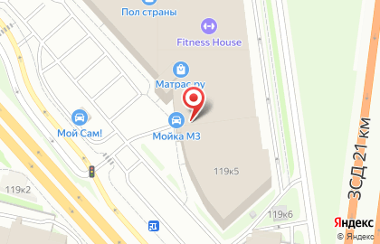 Автомойка Мойка М3 на улице Савушкина на карте