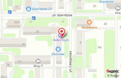 Парикмахерская Сержэль на улице Свердлова на карте