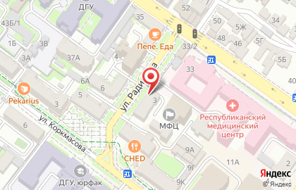 Кофейня v60bar в Советском районе на карте