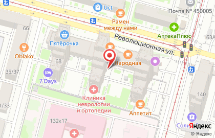 Академия фитнеса Smart Fitness на Революционной улице на карте