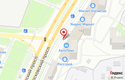 Автомагазин Автолюкс на Московском проспекте на карте