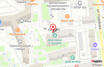 Ассоциация производителей и распространителей контекстно-электронных медиа Енисей ТВ на карте