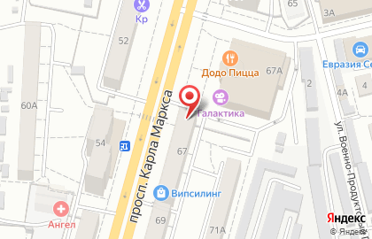 Комиссионный магазин Техно Скупка на улице Карла Маркса на карте