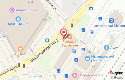 Офис продаж Билайн в Шараповском проезде на карте