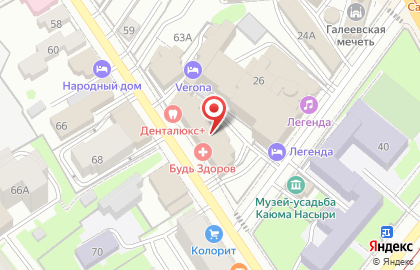 ЗАО Банкомат, Банк ВТБ 24 на Площади Тукая на карте