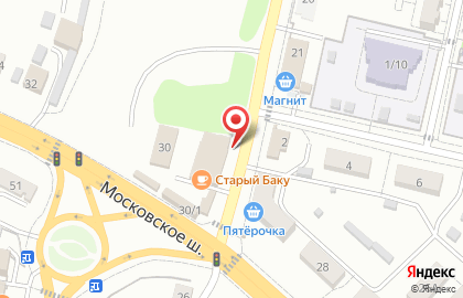 Магазин мясной продукции Вкусы Поволжья на Московском шоссе на карте