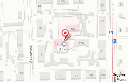 Социально-реабилитационный центр для несовершеннолетних Алиса на Волжской улице на карте