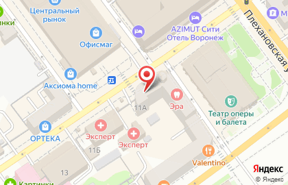 Центр лазерной косметологии Лазер Клиник на Пушкинской улице на карте