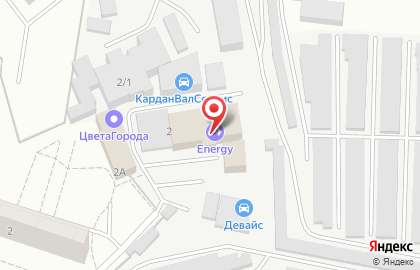 Фитнес-клуб Energy в Солнечногорске на карте