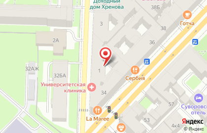 Архитектура Здоровья на карте