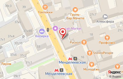 Магазин мобильных аксессуаров Case:Store на Новослободской улице на карте