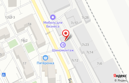 Автосервис в Москве на карте