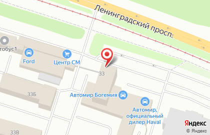 Славна на Ленинградском проспекте на карте
