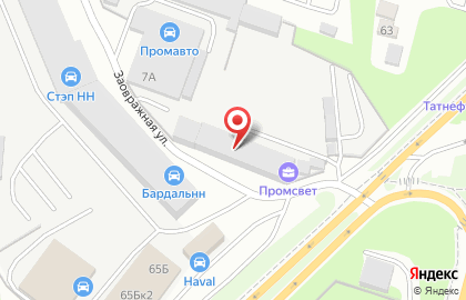 Компания Промсвет Trade на проспекте Гагарина на карте