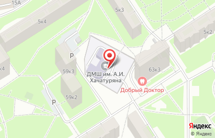 Детская музыкальная школа им. А.И. Хачатуряна на карте