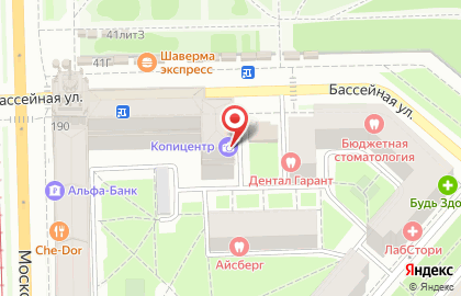 Центр документов в Санкт-Петербурге на карте