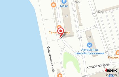 Веломастерская Bikeservice на Корабельной улице на карте