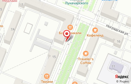 Ресторан русской современной кухни Гжель на карте