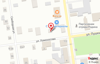 Магазин Калорит на улице Ломоносова на карте