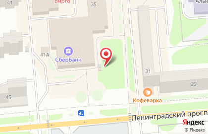 Киоск по продаже печатной продукции Розпечать на Ленинградском проспекте на карте