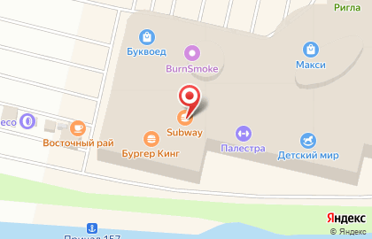 Ресторан быстрого питания Subway на Ленинградском проспекте на карте