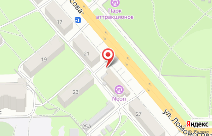 NEON на улице Ломоносова на карте