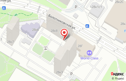 Банкомат, Московский банк Сбербанка России, ОАО, Юго-Западный административный округ на Севастопольском проспекте на карте