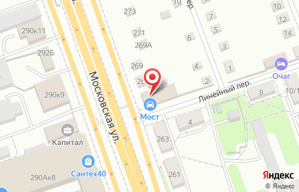 Шашлычная на Московской, 265 на карте