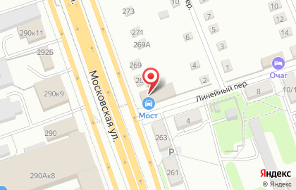 Шашлычная на Московской, 265 на карте