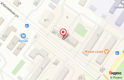 Алкогольный бутик Тантана-Башспирт на Юбилейной улице на карте